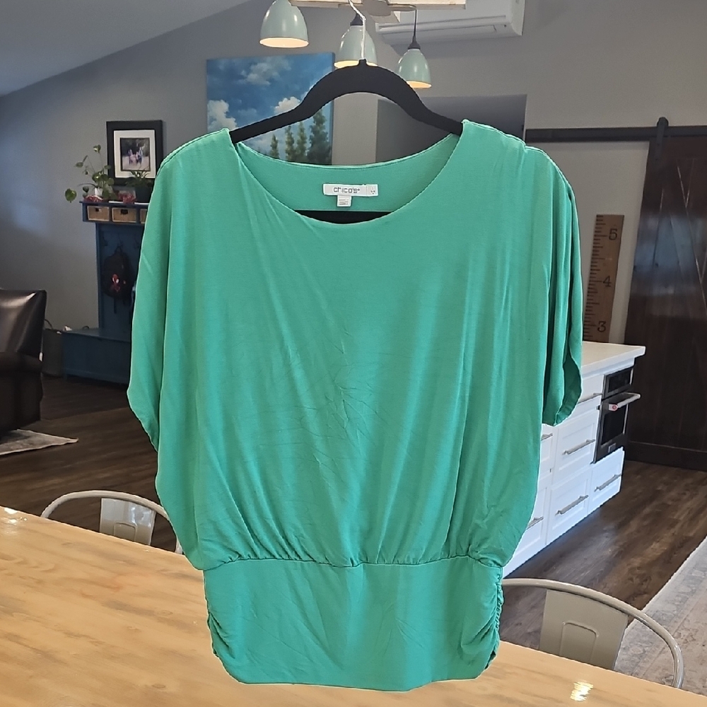 Chico's Green Women's Blouse
